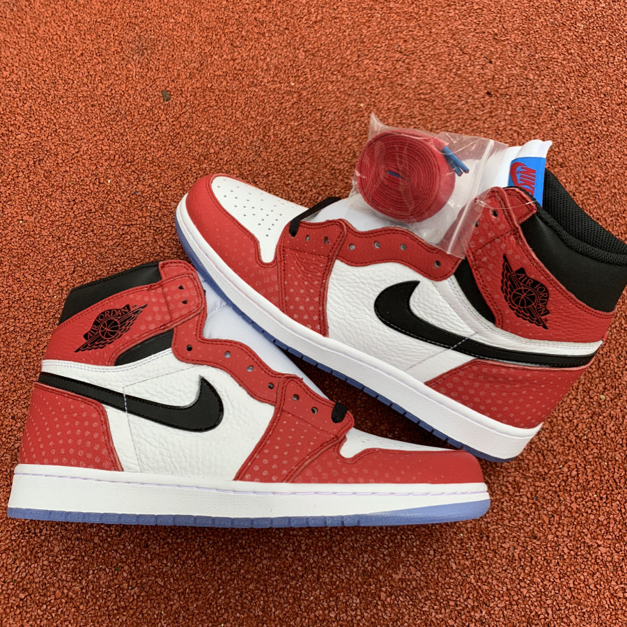 Jordan 1 Retro High Spider Man Origin Story Luxe Premium Brazil