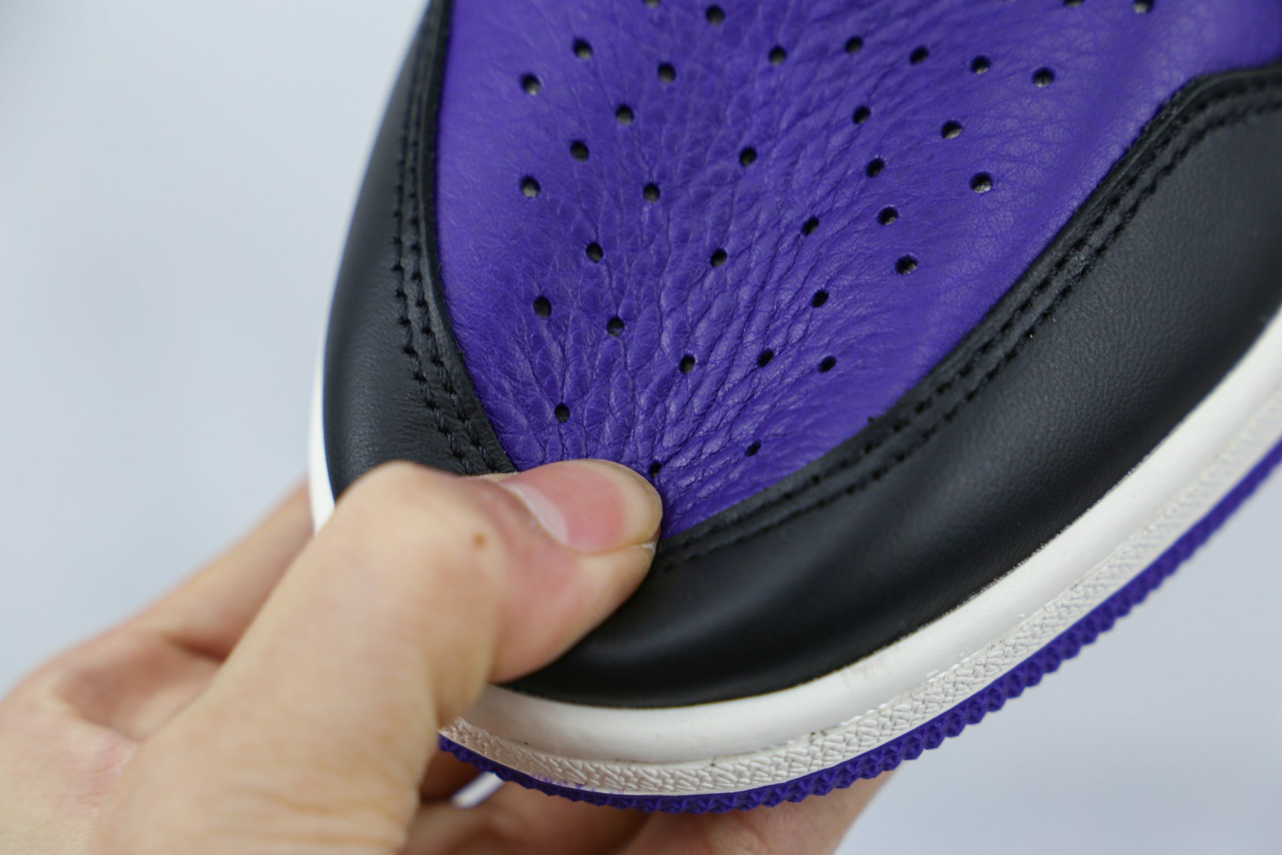 Jordan 1 Retro High Court Purple Luxe Premium Brazil