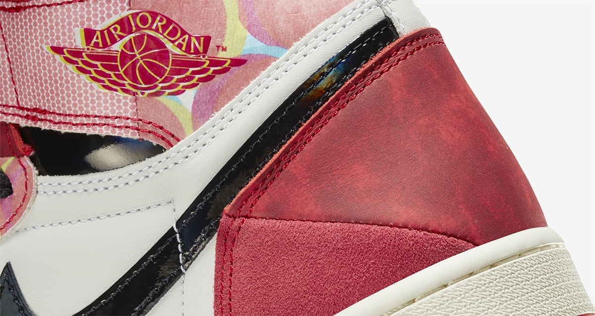 Jordan 1 High Spider Man Across The Spider Verse Luxe Premium Brazil