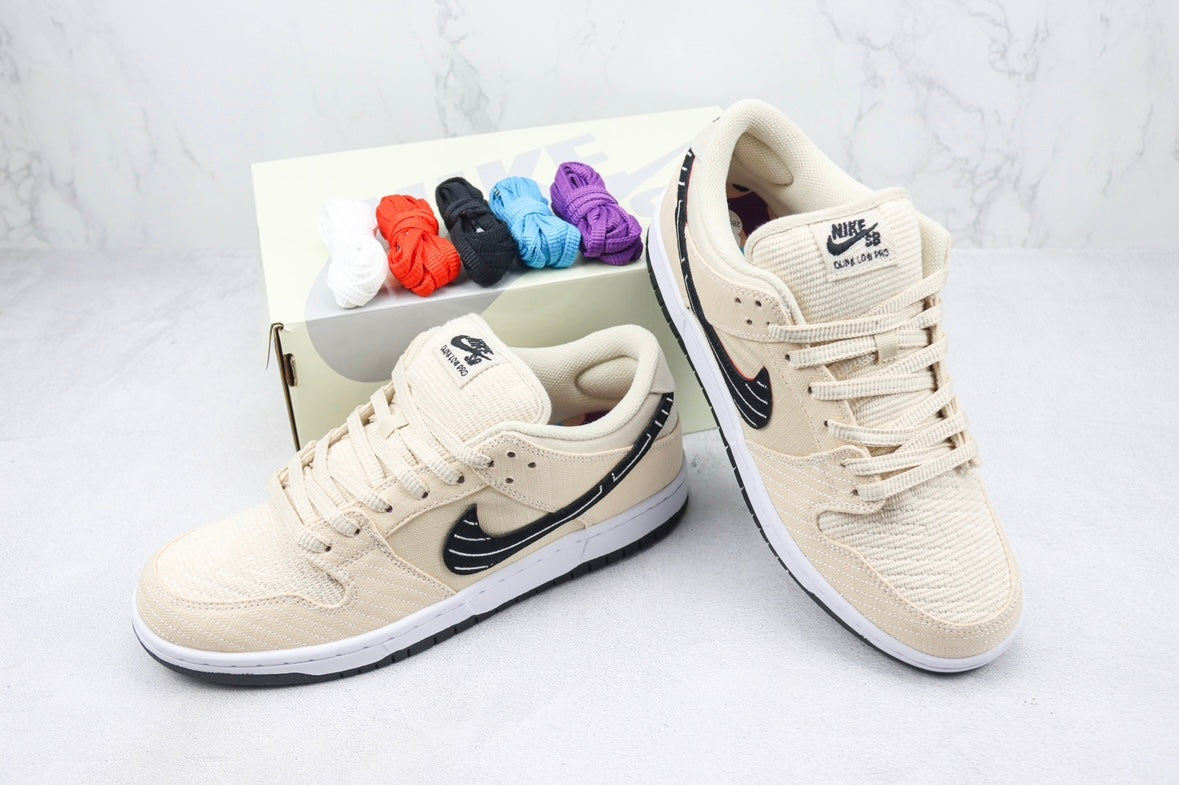 Nike SB Dunk Low Albino & Preto 'Jiu-Jitsu' My Store