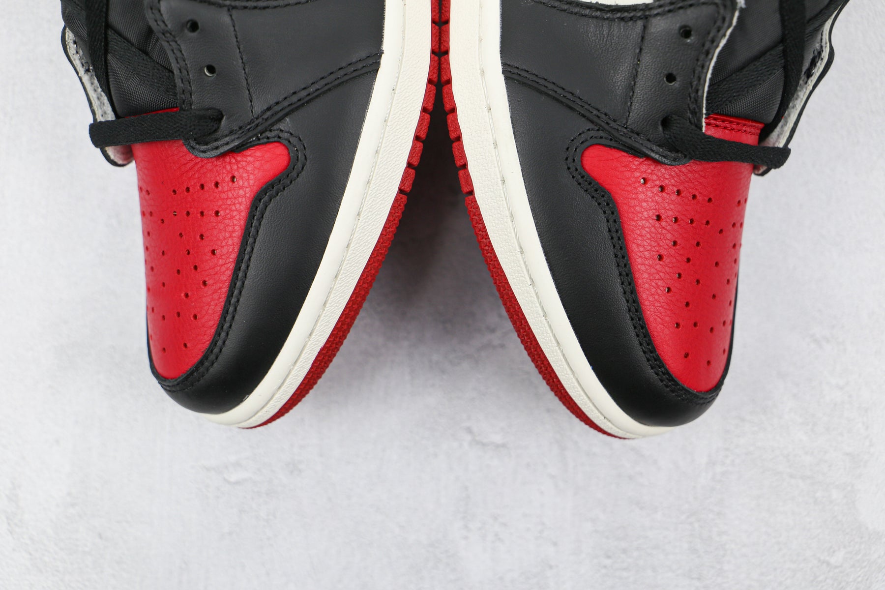 Jordan 1 Retro High Bred Toe Luxe Premium Brazil