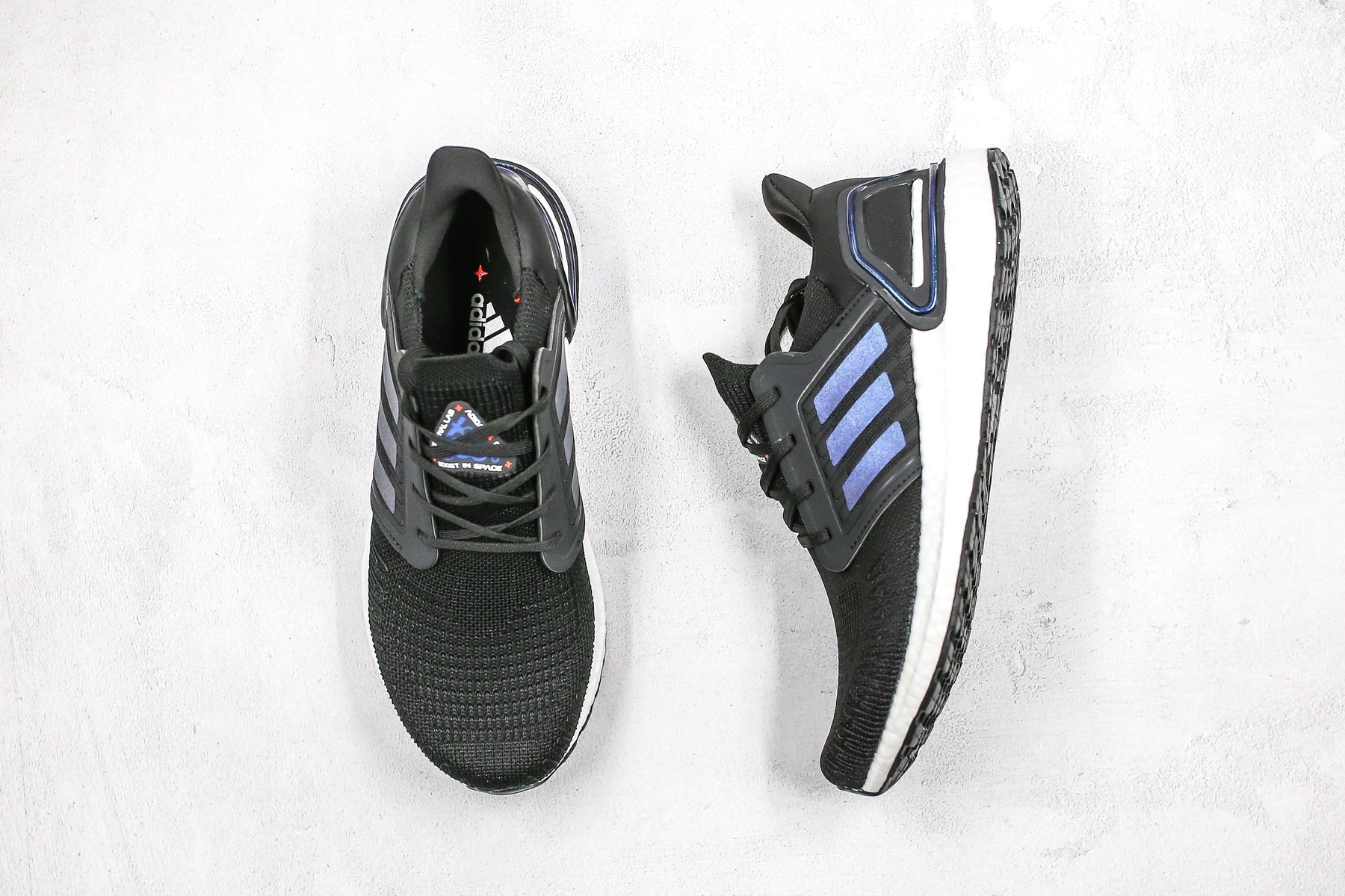 Adidas Ultraboost 20 National Lab Core Black Blue Violet - Luxe Premium Brazil