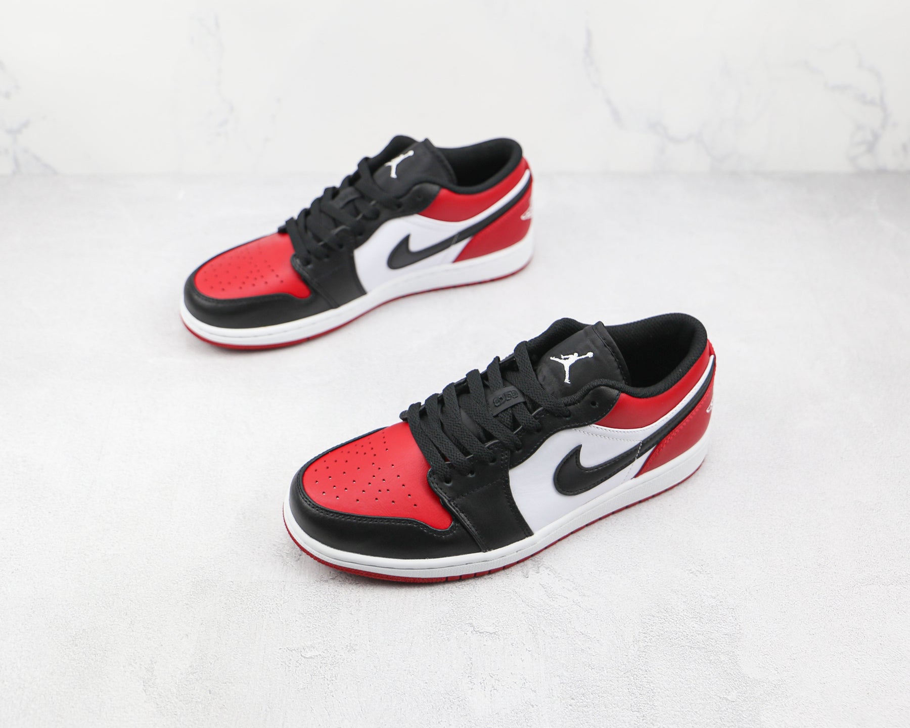 Jordan 1 Low Bred Toe Luxe Premium Brazil