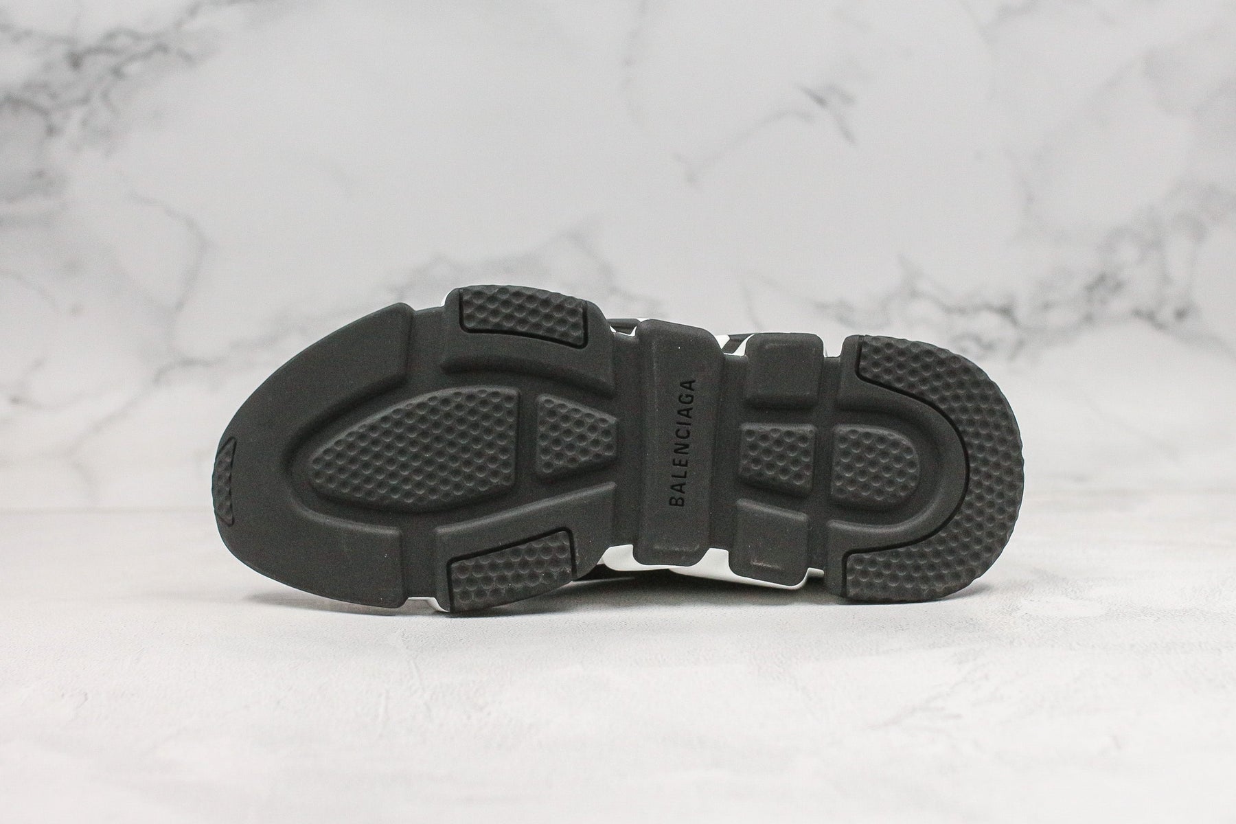 Balenciaga Speed Graffiti Trainer Black White - Luxe Premium Brazil