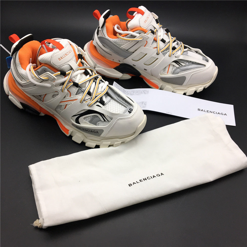 Balenciaga Track White Orange - Luxe Premium Brazil