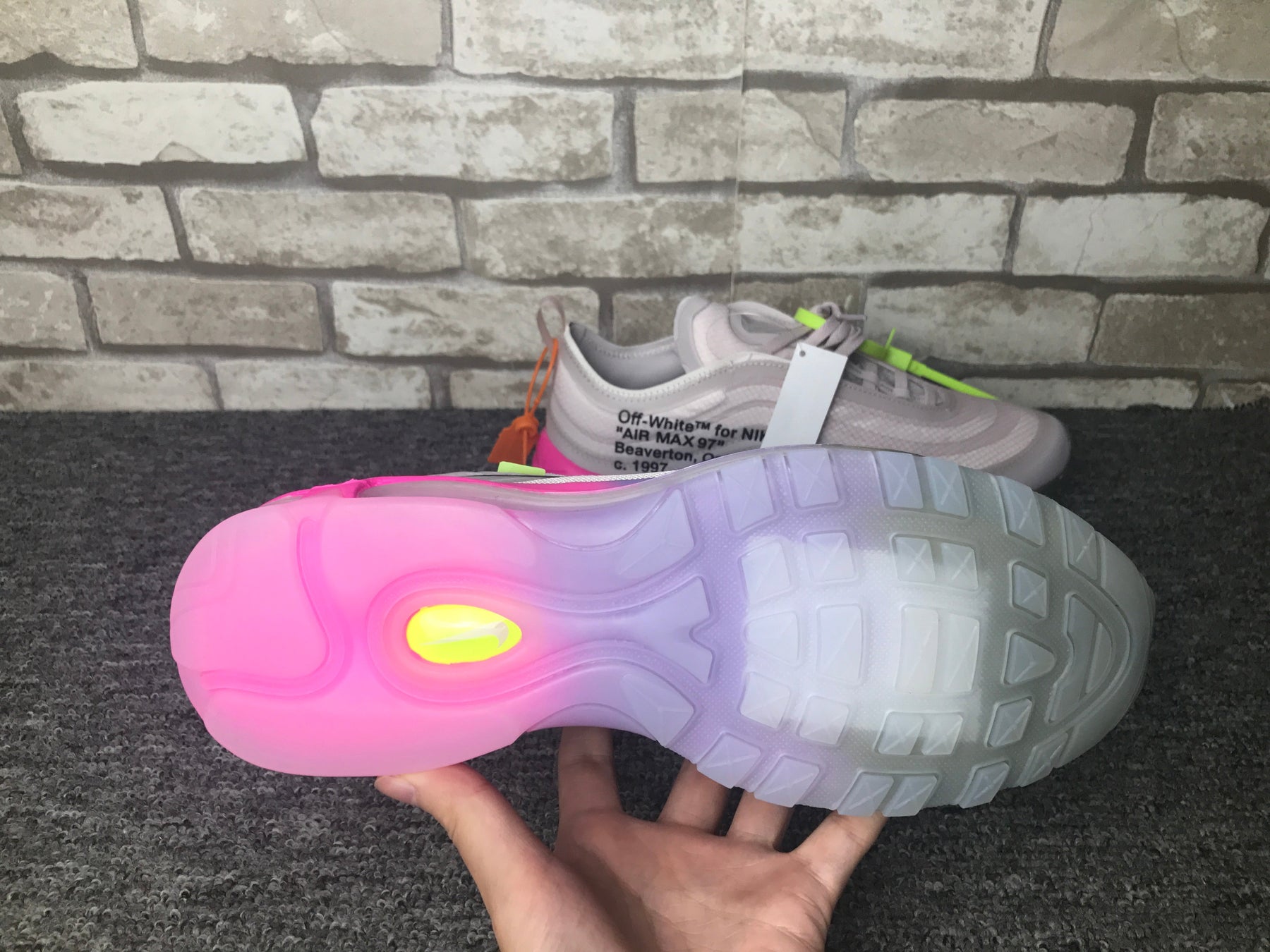 Nike Air Max 97 Off White Rose Serena My Store