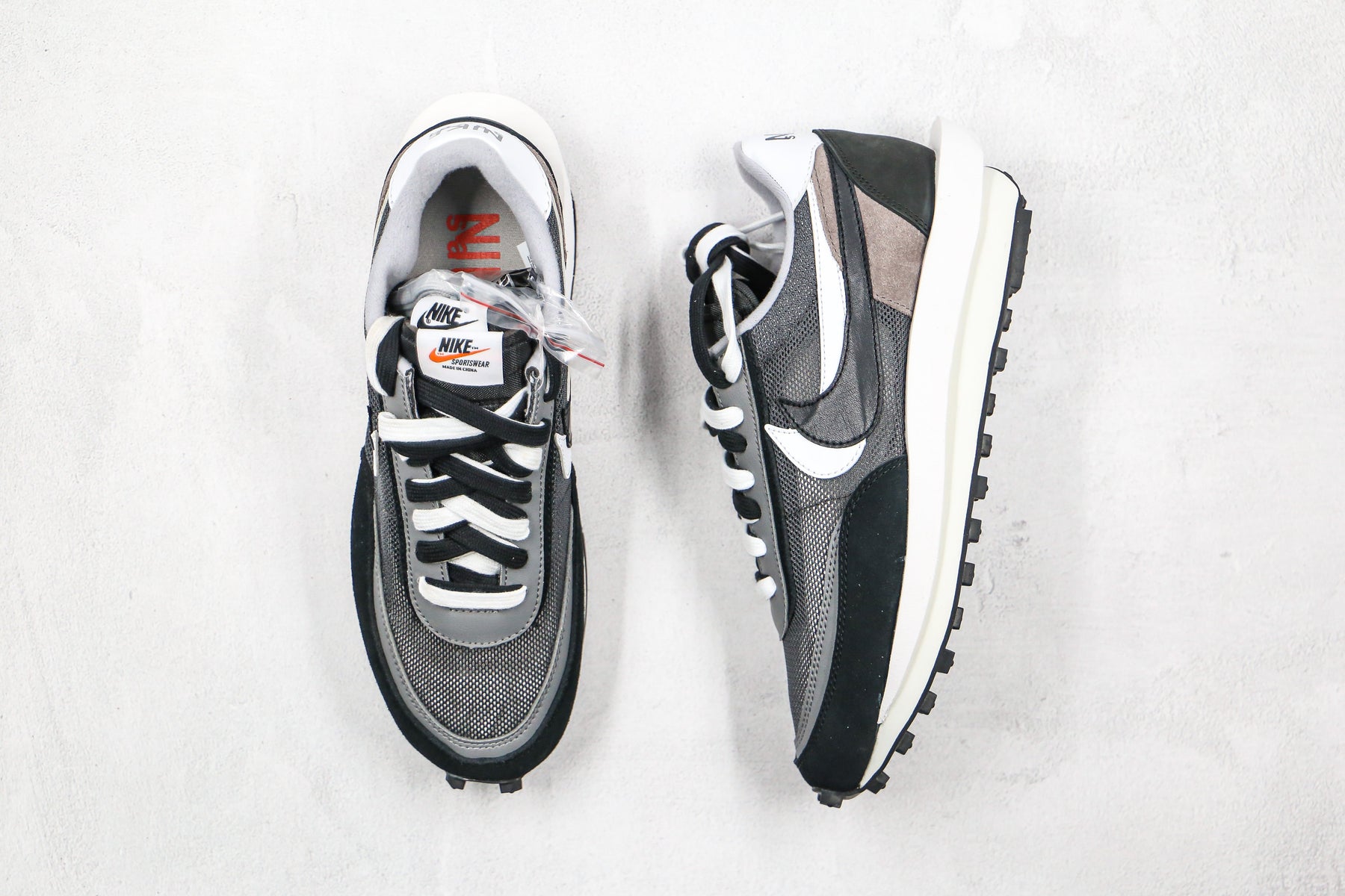 Nike Waffle Sacai Black Luxe Premium Brazil