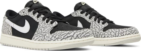 Jordan 1 Retro Low Black Cement Luxe Premium Brazil