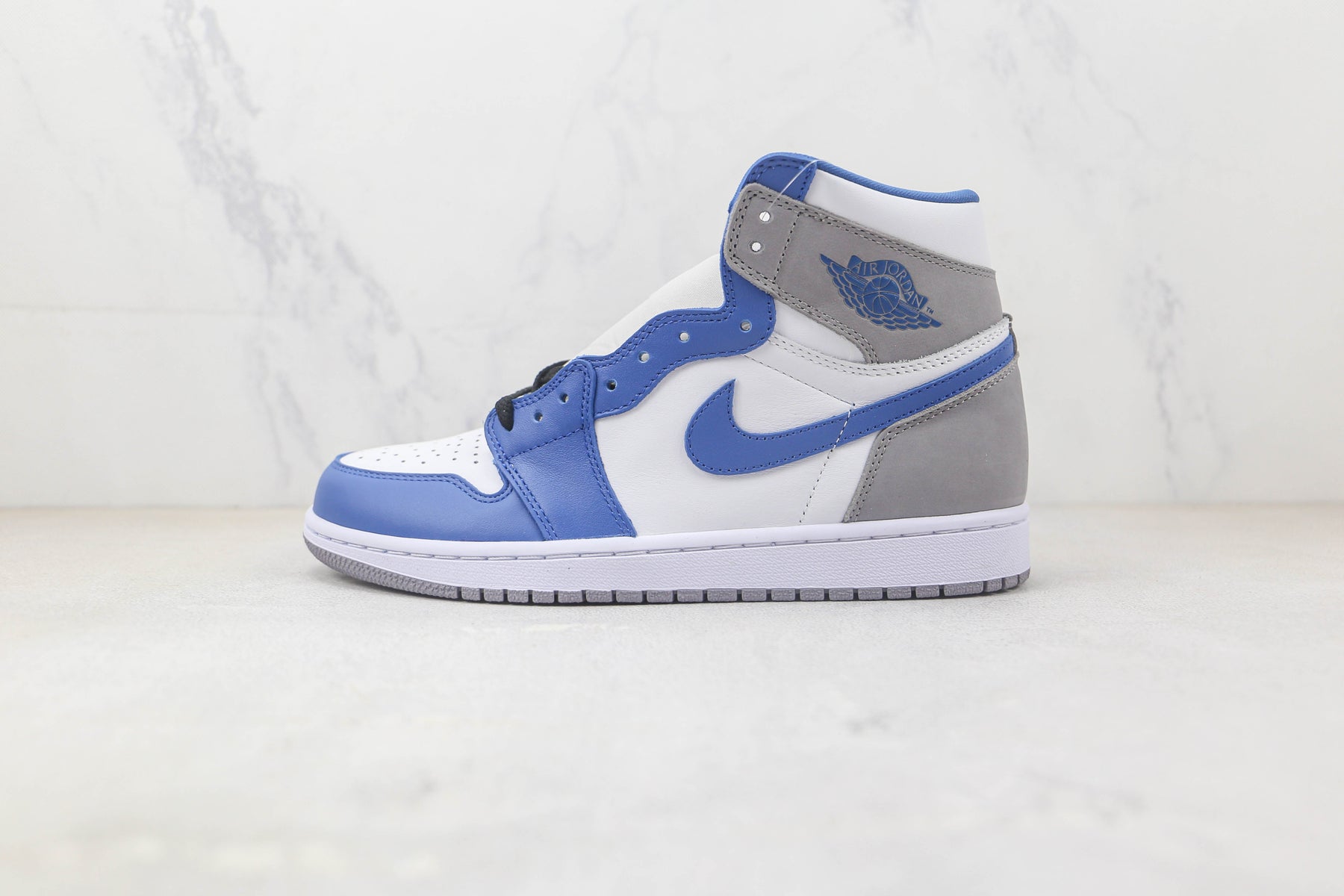 Jordan 1 Retro High True Blue Luxe Premium Brazil