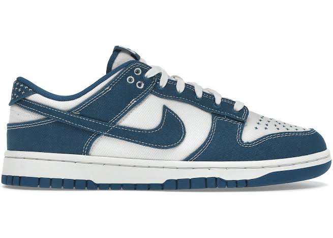 Nike Dunk Low Industrial Blue Sashiko My Store