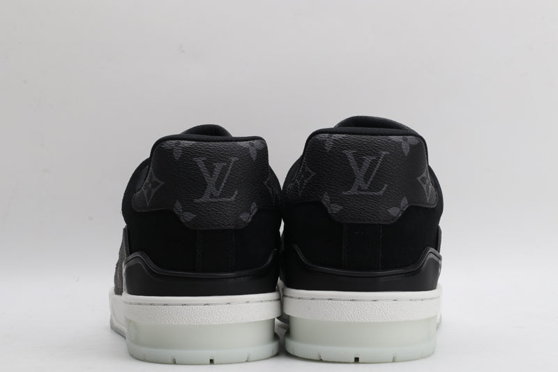 Louis Vuitton Trainer Black Monogram - Luxe Premium Brazil