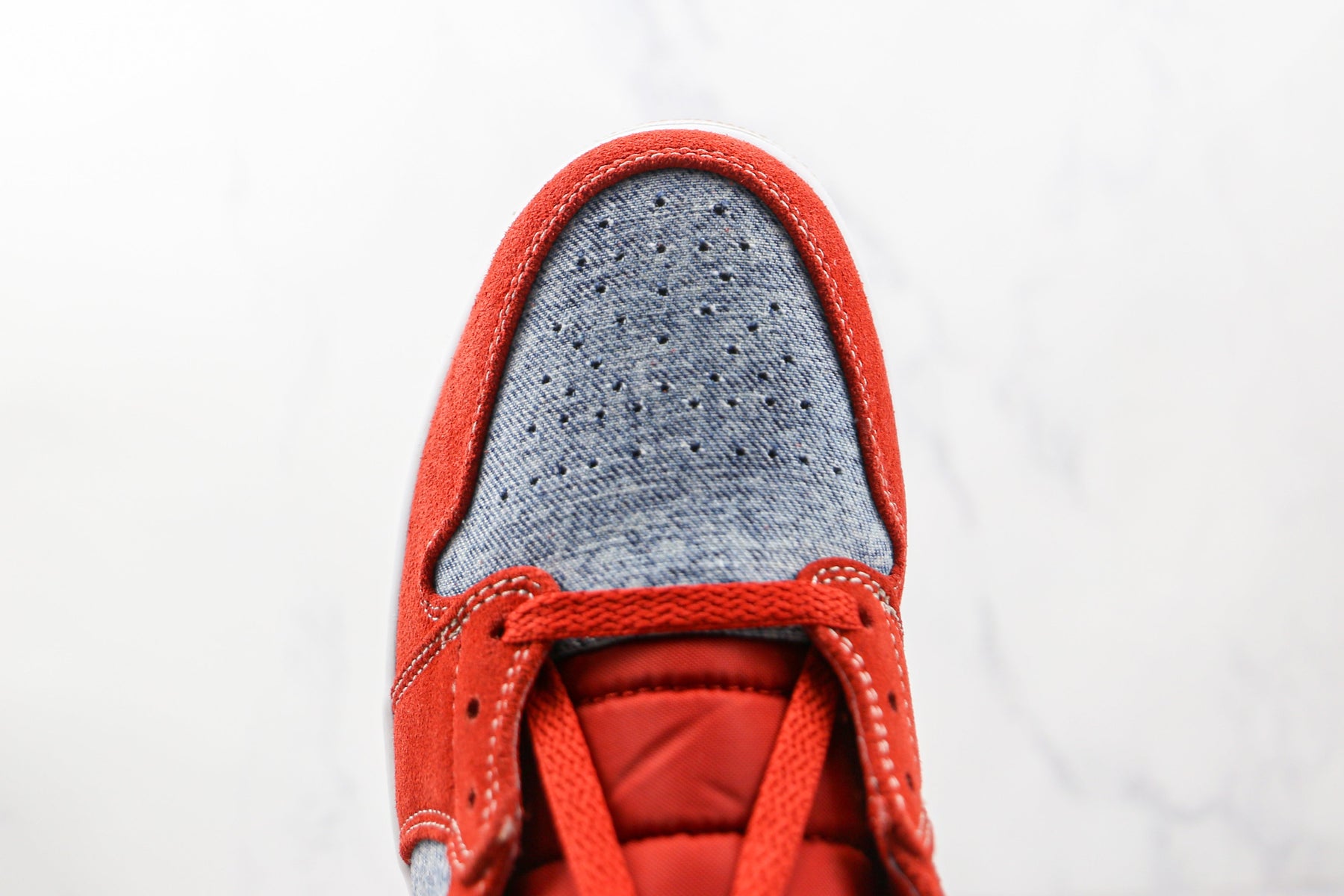 Jordan 1 Mid Denim Red - Luxe Premium Brazil