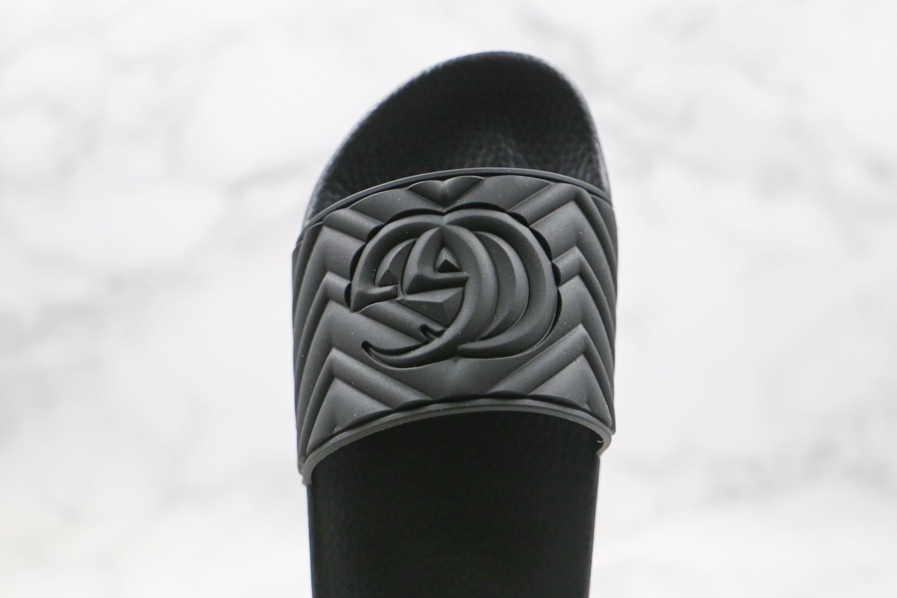 Gucci Matelasse Slide Black - Luxe Premium Brazil