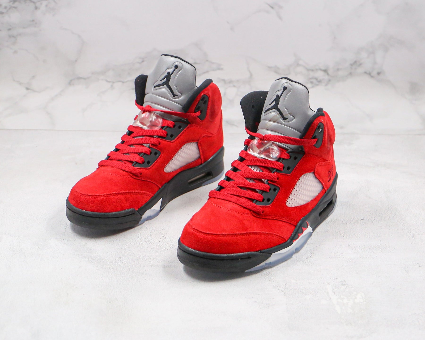 Jordan 5 Retro Raging Bull Red - Luxe Premium Brazil