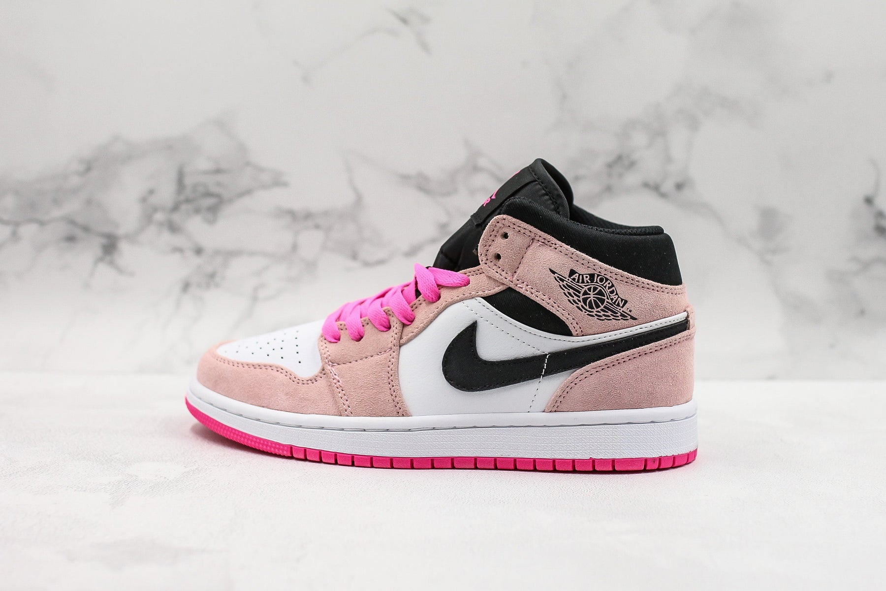 Jordan 1 Mid Crimson Tint Luxe Premium Brazil