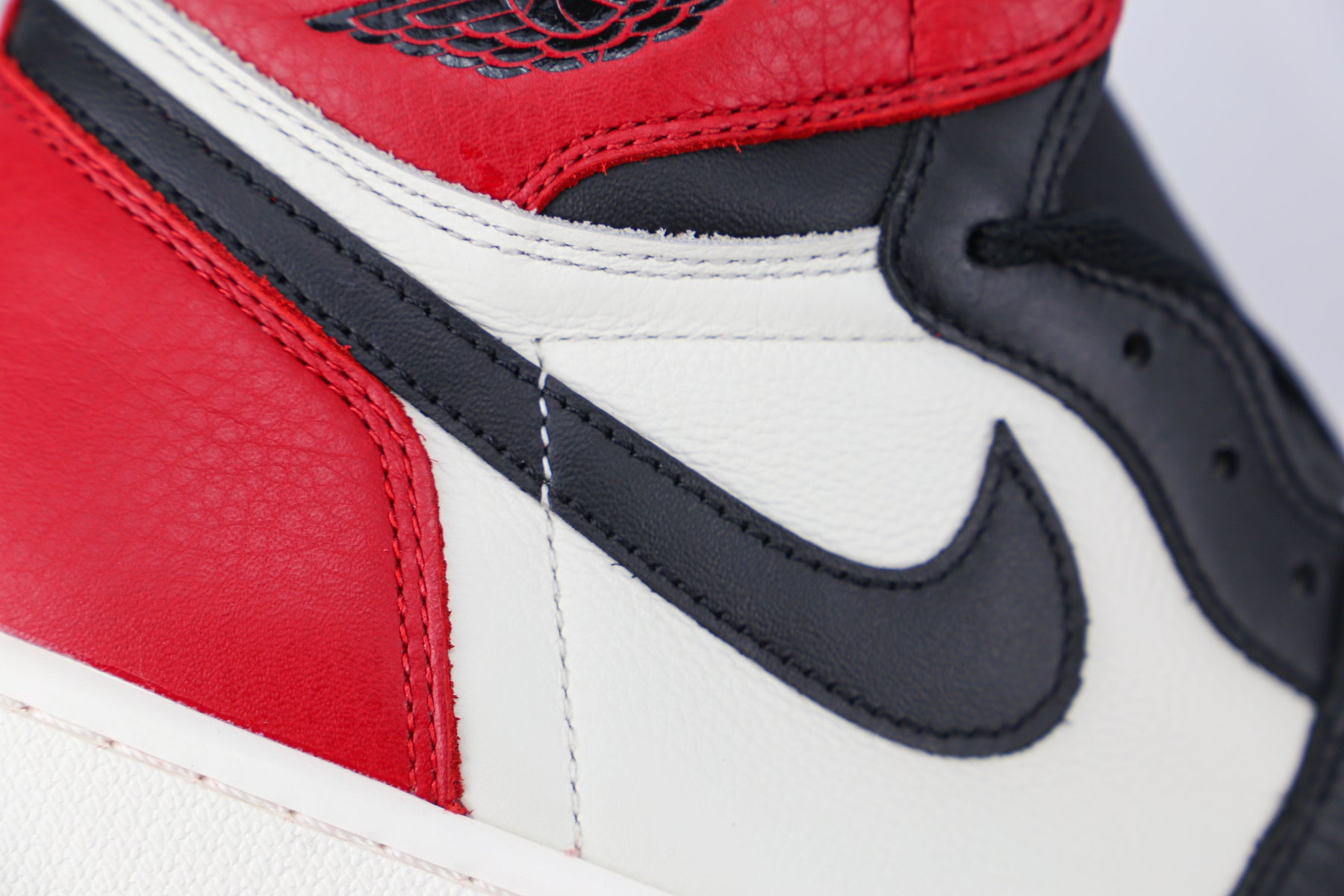 Jordan 1 Retro High Bred Toe Luxe Premium Brazil