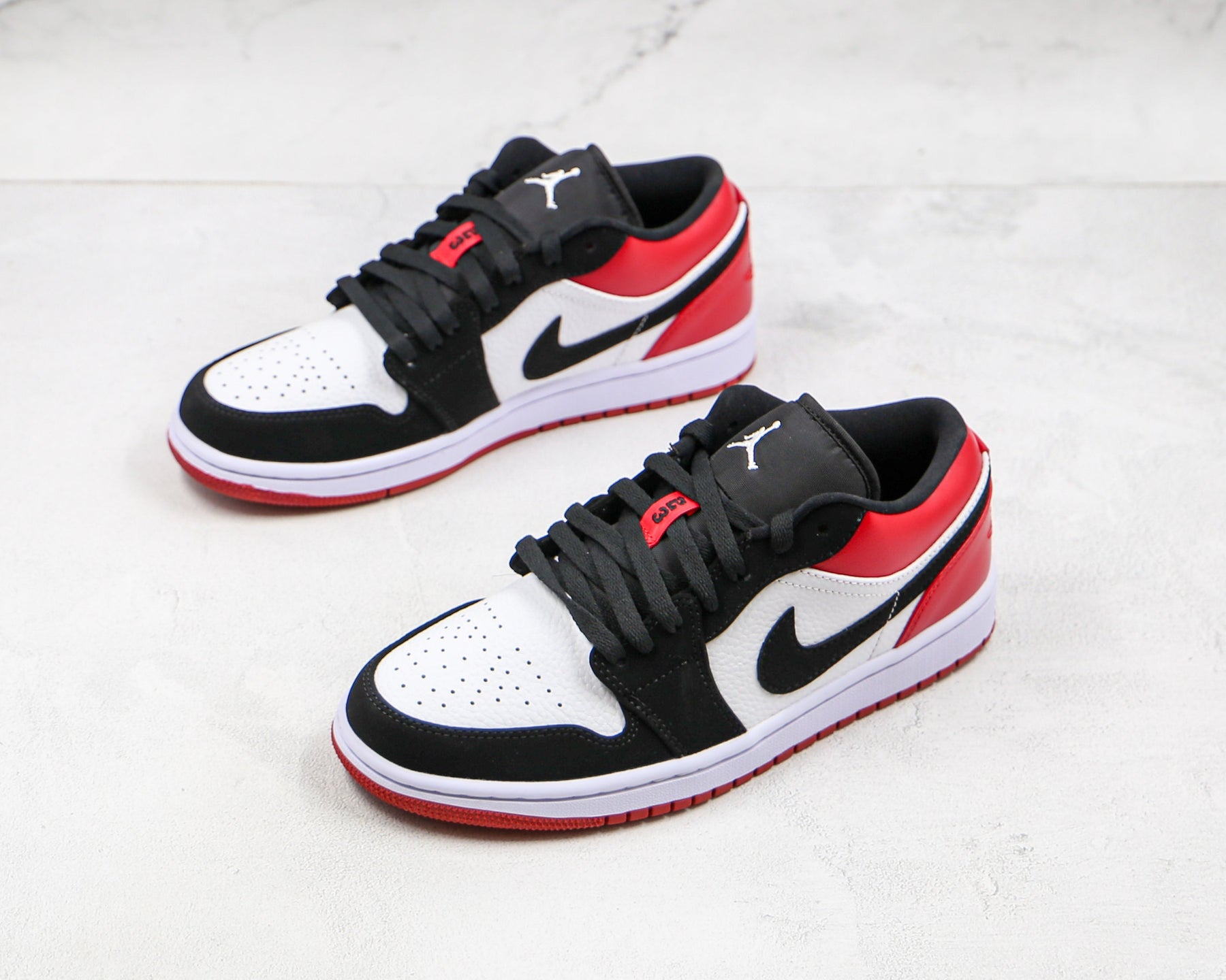 Jordan 1 Low Black Toe Luxe Premium Brazil