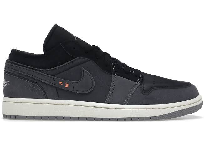 Jordan 1 Low Craft Inside Out Black Luxe Premium Brazil