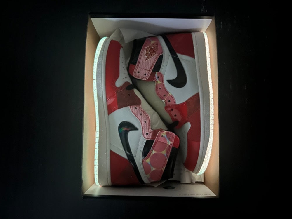 Jordan 1 High Spider Man Across The Spider Verse Luxe Premium Brazil