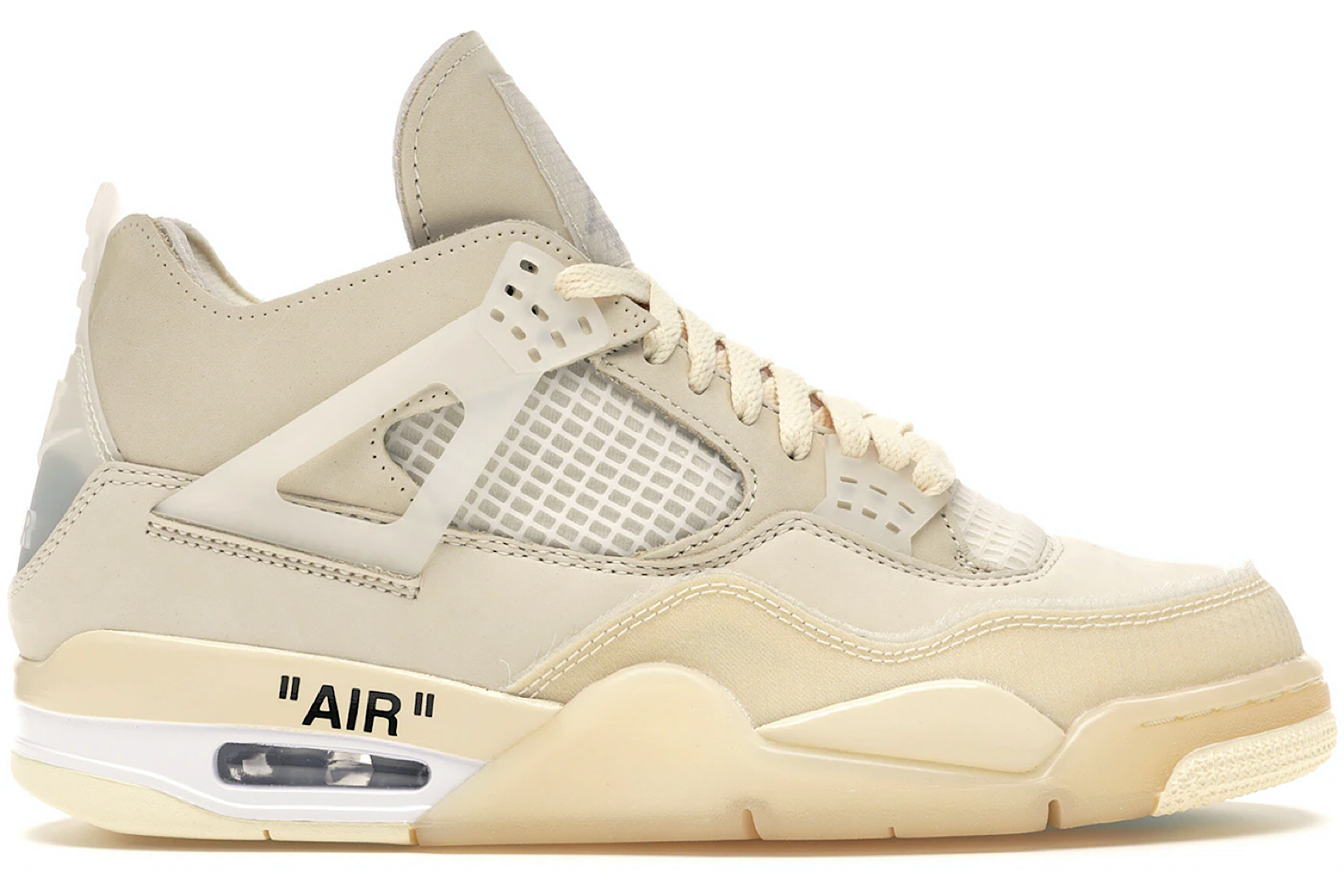 Jordan 4 Retro Off-White Sail - Luxe Premium Brazil