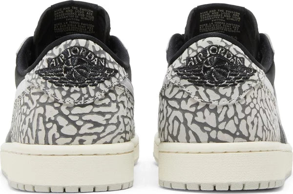 Jordan 1 Retro Low Black Cement Luxe Premium Brazil