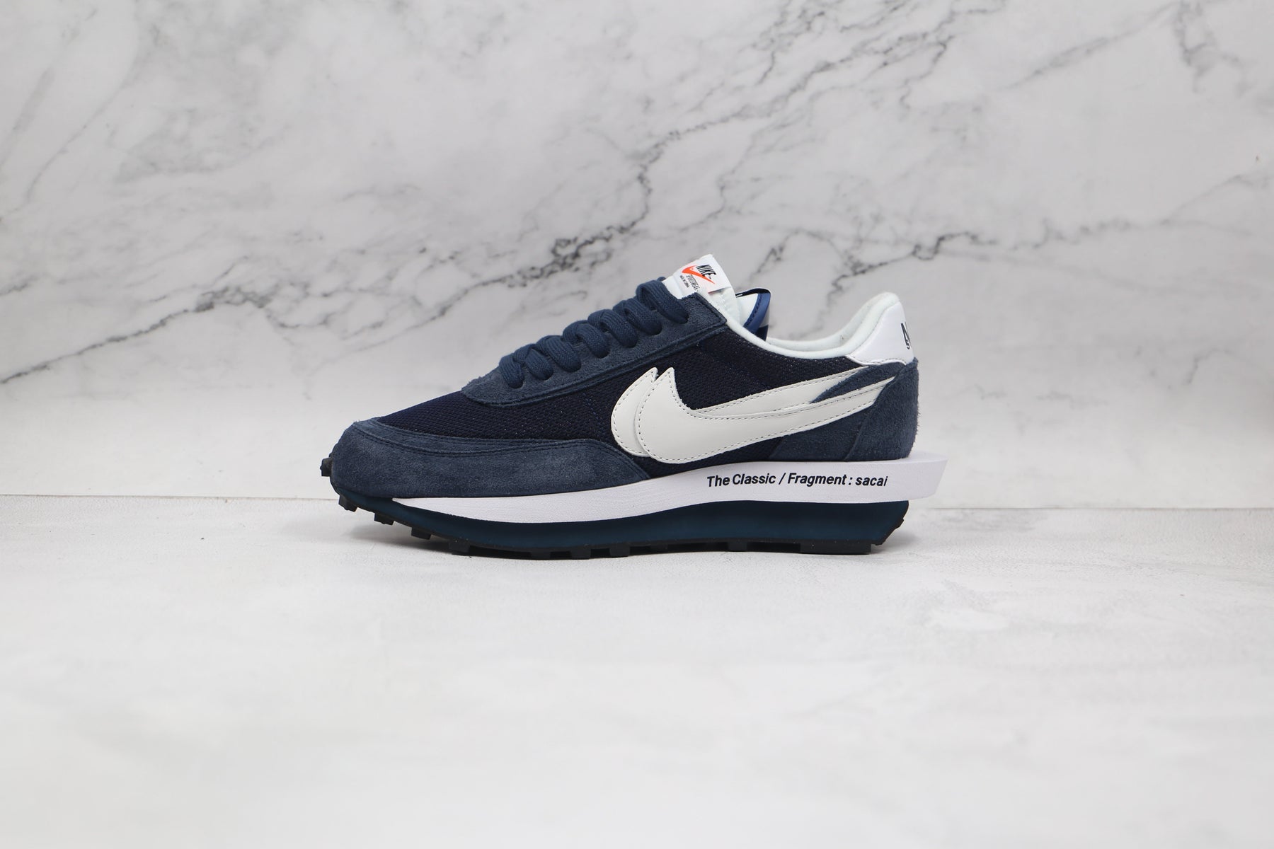 Nike Waffle Sacai Fragment Blue Void Luxe Premium Brazil