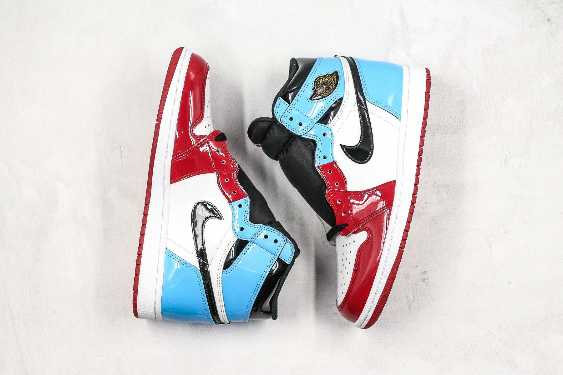 Jordan 1 Retro High Fearless UNC Chicago Luxe Premium Brazil