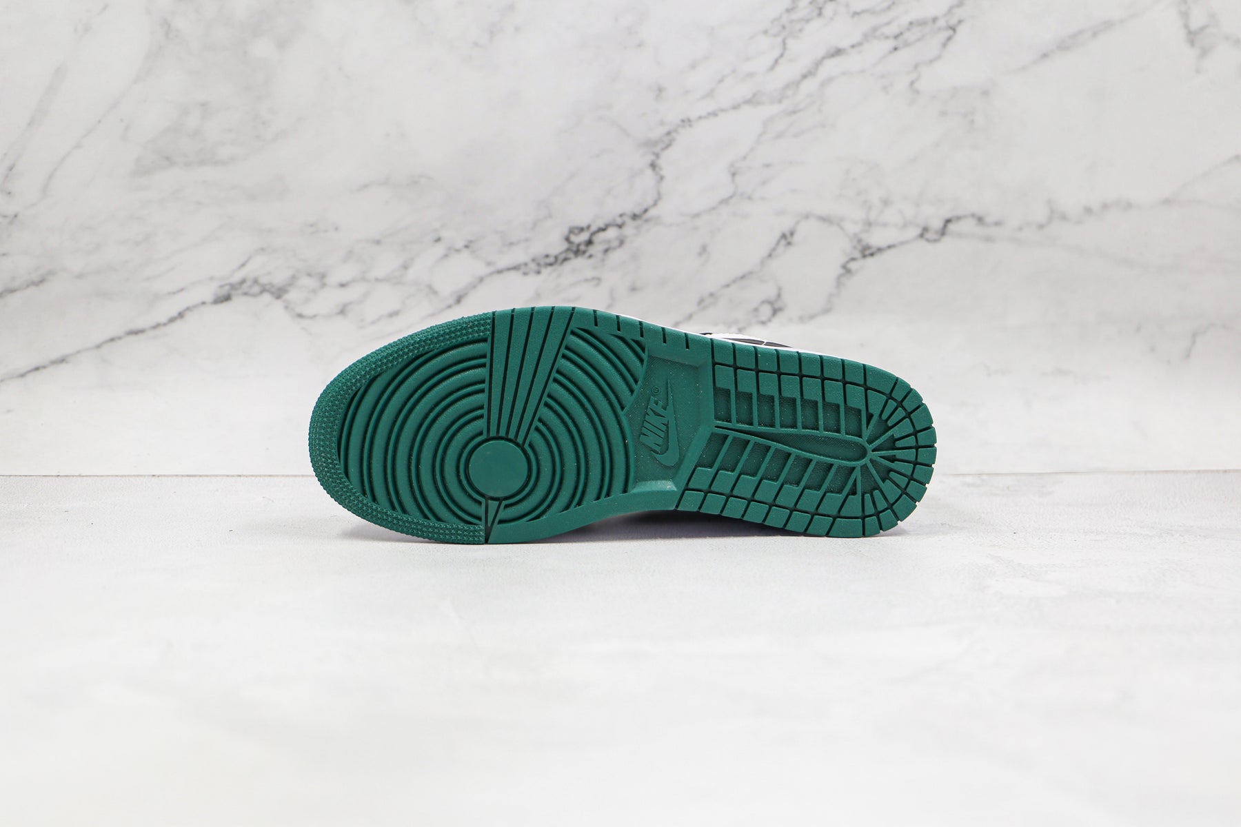 Jordan 1 Low White Black Mystic Green Luxe Premium Brazil