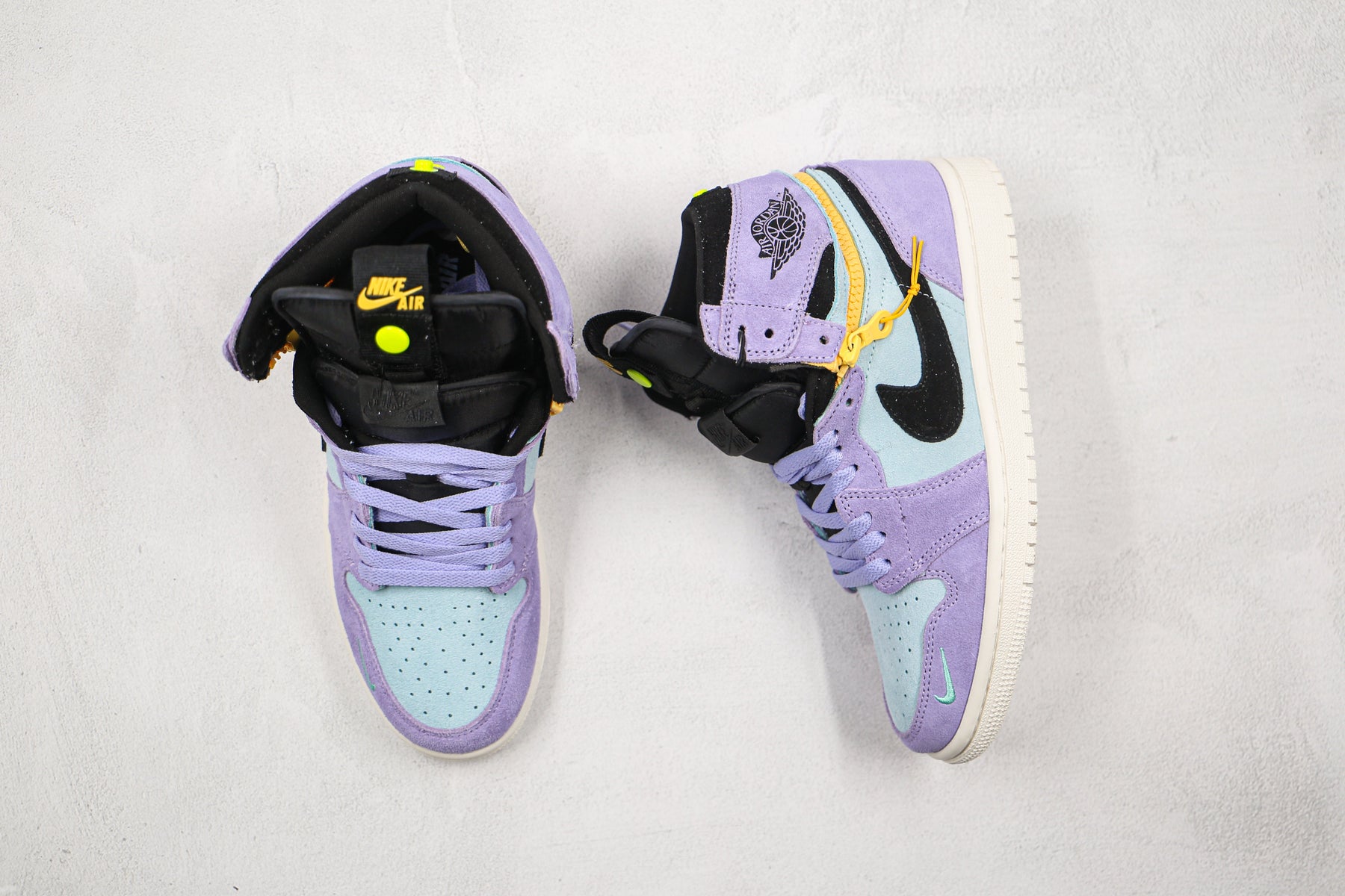 Jordan 1 High Switch Purple Pulse Luxe Premium Brazil