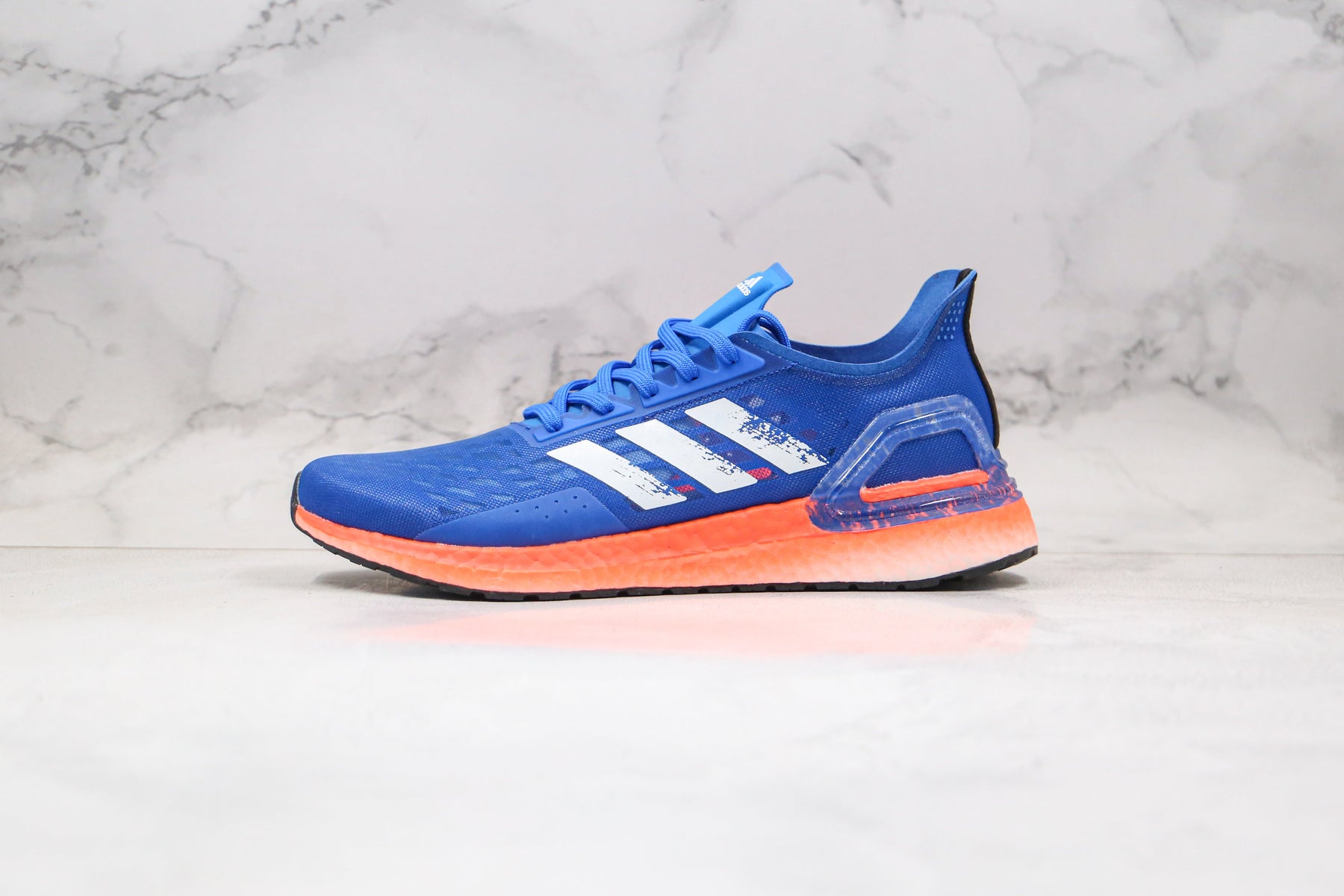Adidas Ultraboost PB Glory Blue White Solar Red - Luxe Premium Brazil