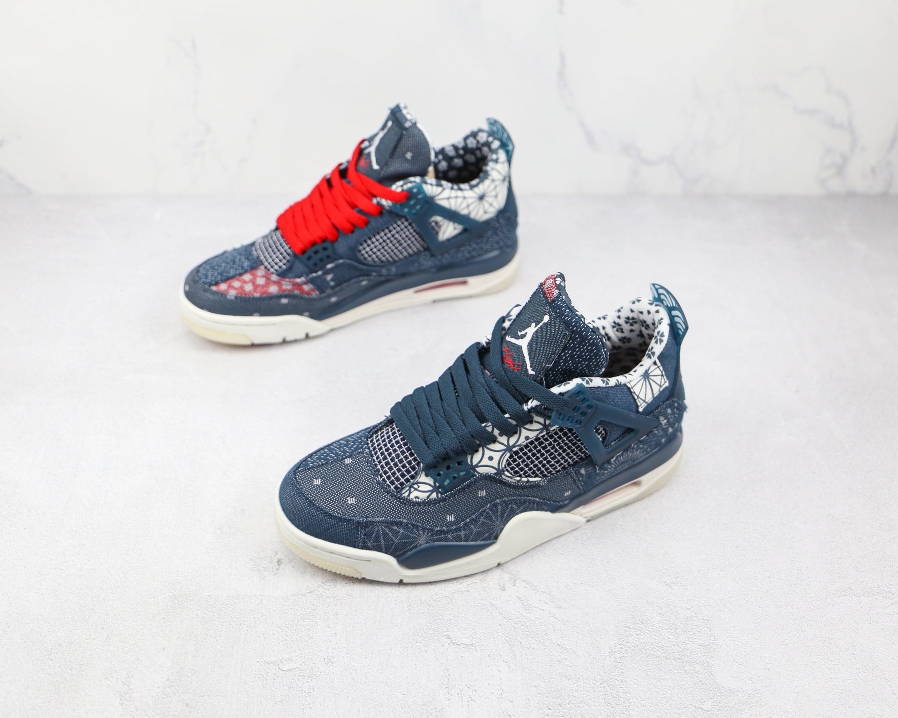 Jordan 4 Retro Sashiko - Luxe Premium Brazil