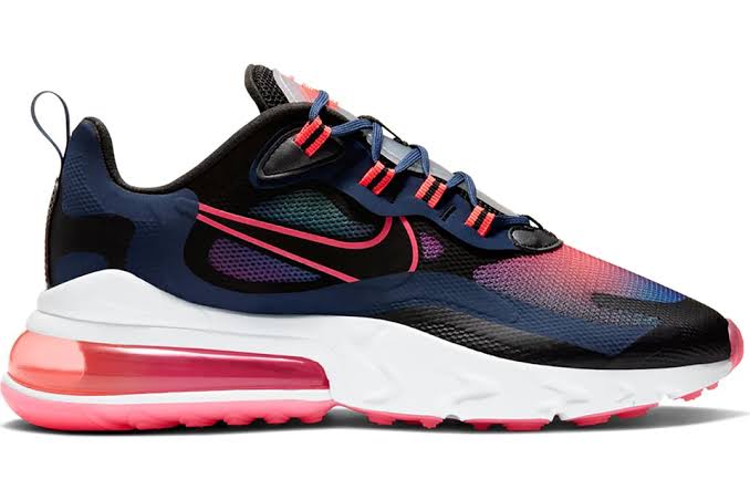 Nike Air Max 270 React Midnight Navy Hyper Pink My Store