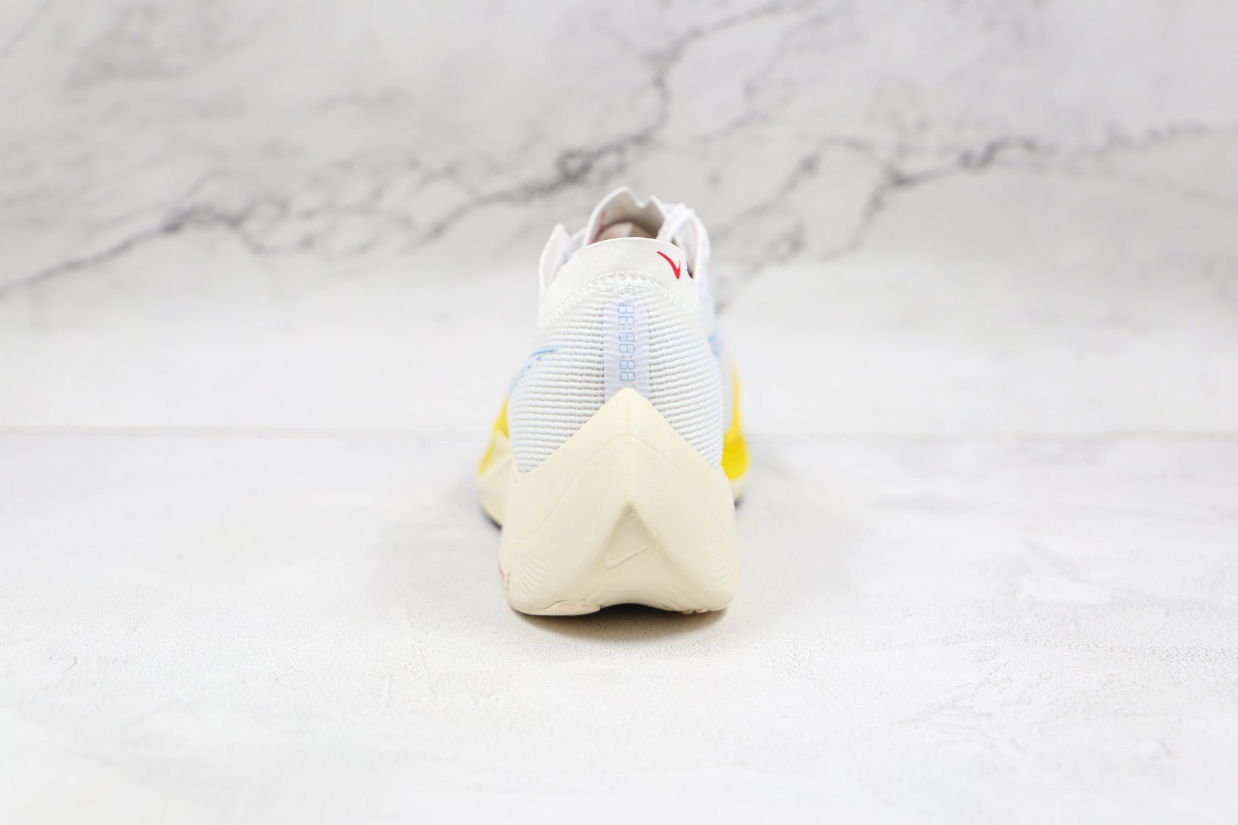 Nike ZoomX Vaporfly Next% 2 White Yellow Strike Luxe Premium Brazil