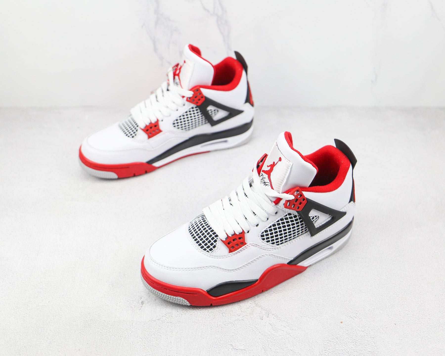 Jordan 4 Retro Fire Red - Luxe Premium Brazil