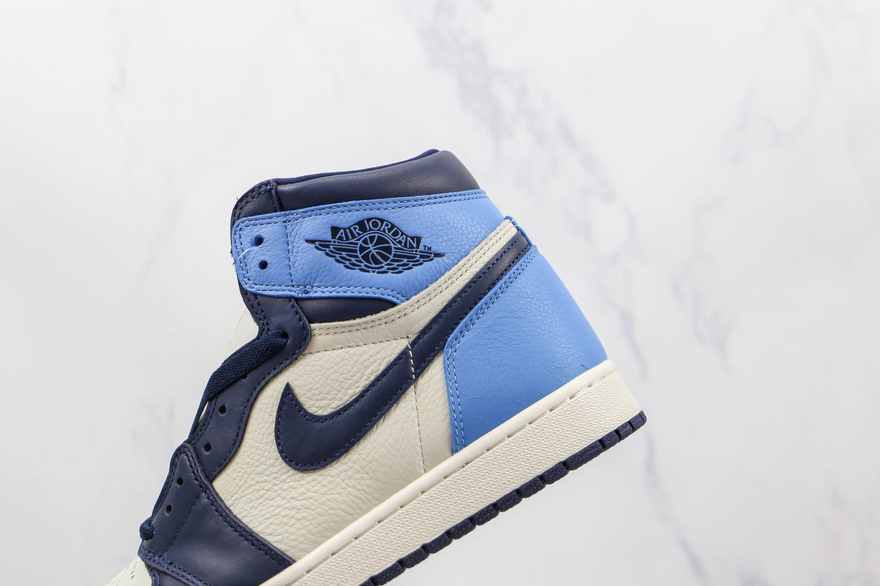 Jordan 1 Retro High Obsidian UNC Luxe Premium Brazil