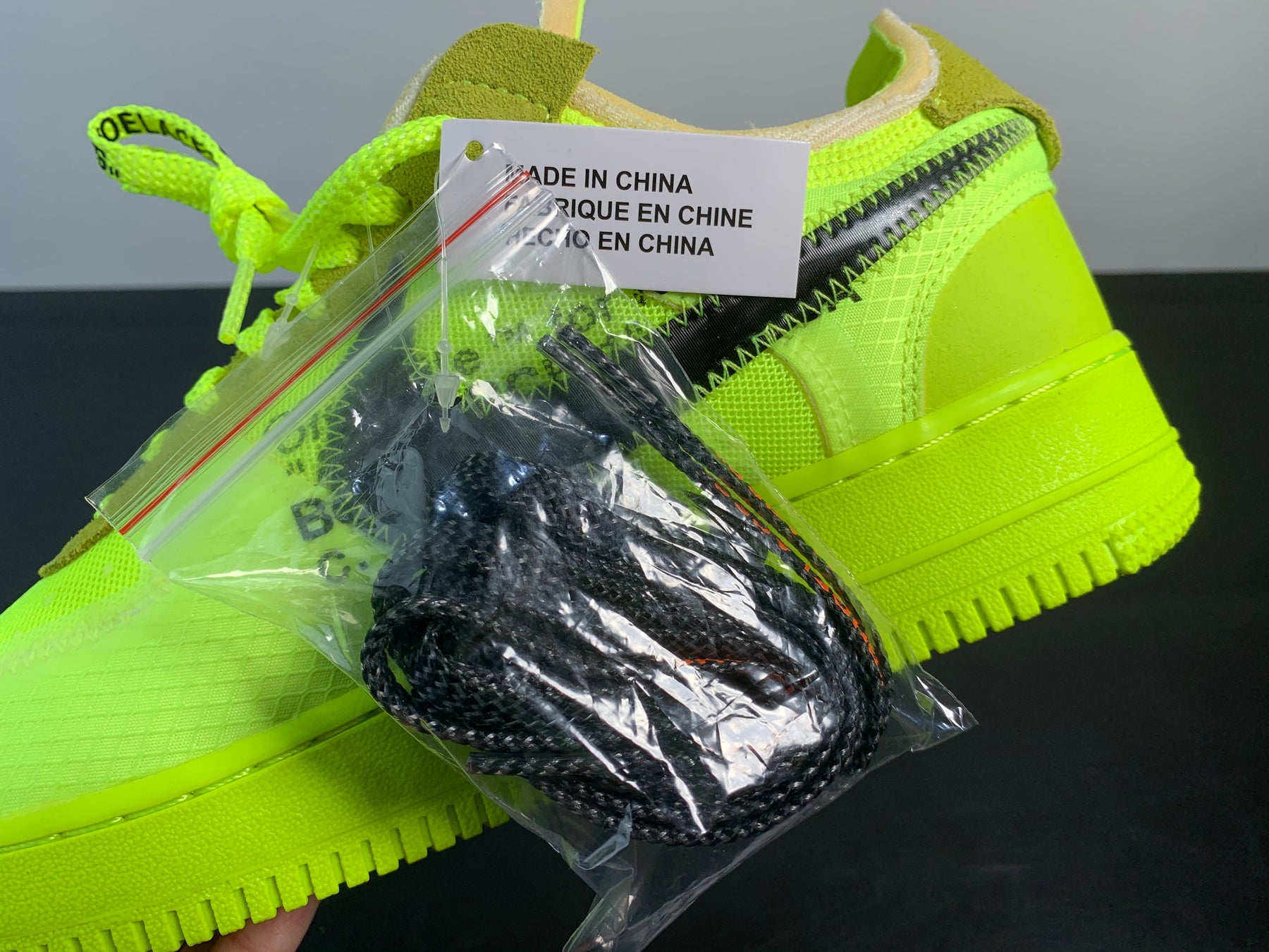 Nike Air force 1 Low Off White Volt My Store