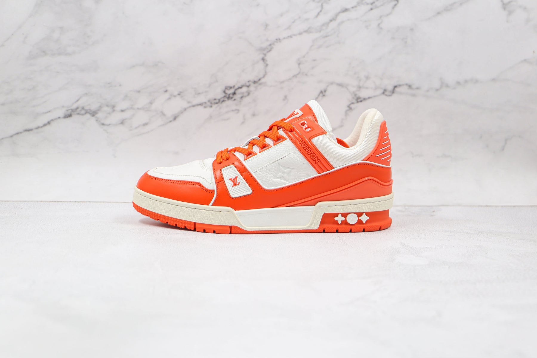 Louis Vuitton Trainer Monogram Denim Orange - Luxe Premium Brazil