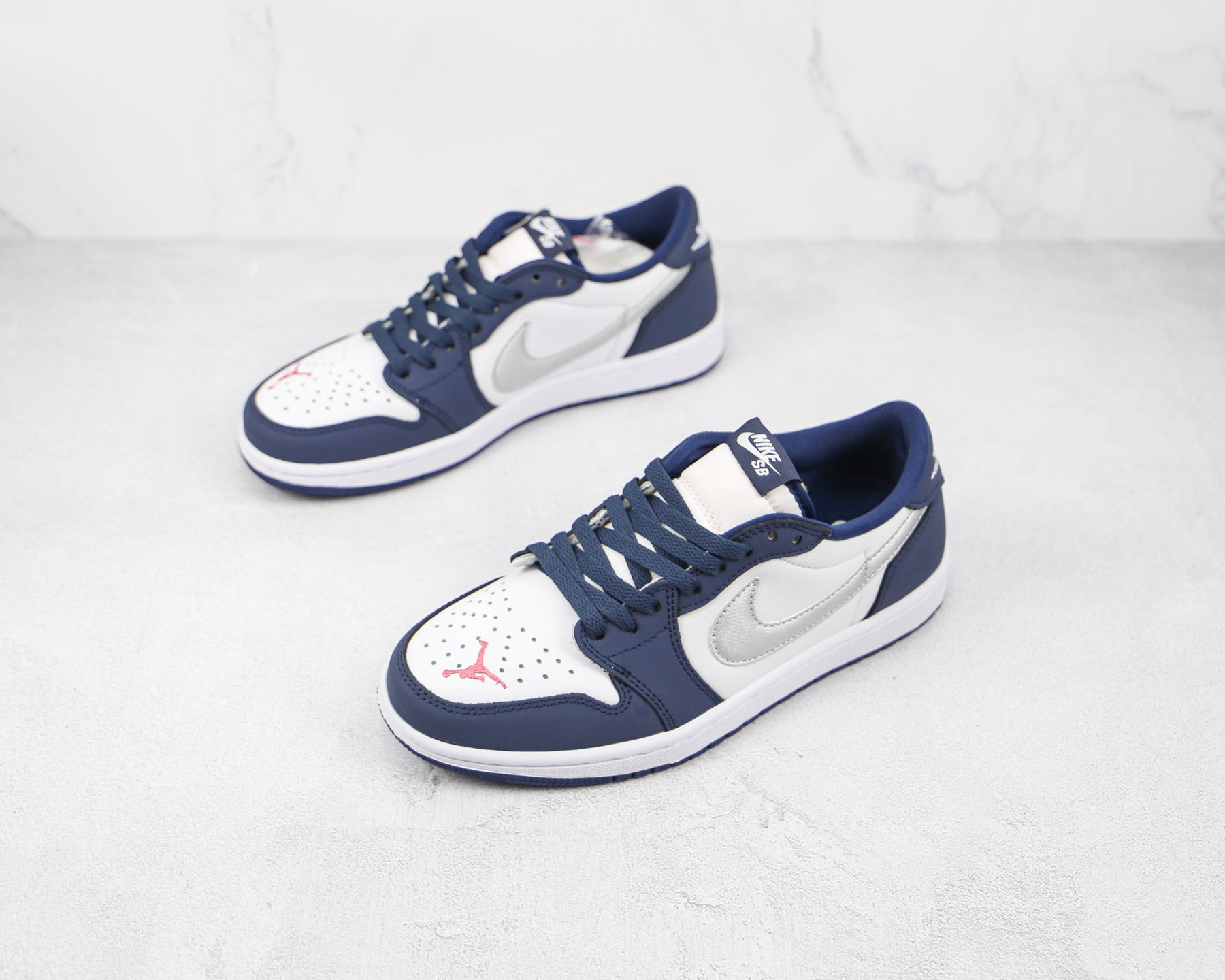 Jordan 1 Low SB MidNight Navy Luxe Premium Brazil