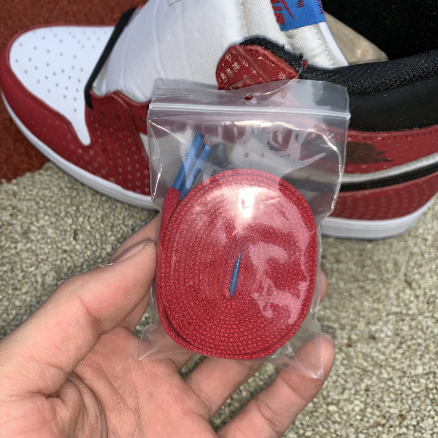 Jordan 1 Retro High Spider Man Origin Story Luxe Premium Brazil