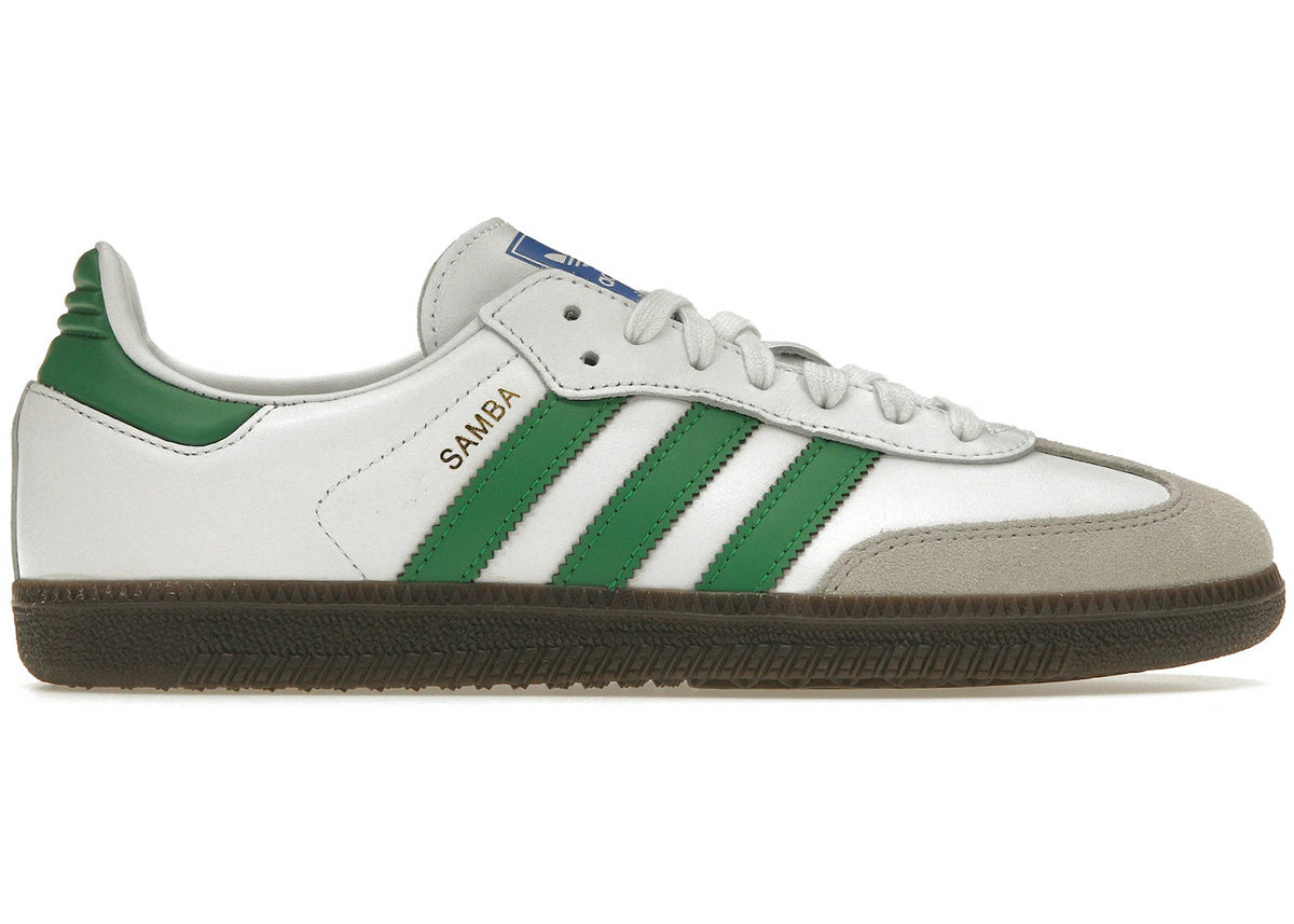 Adidas Samba Sport & Rich White Green - Luxe Premium Brazil
