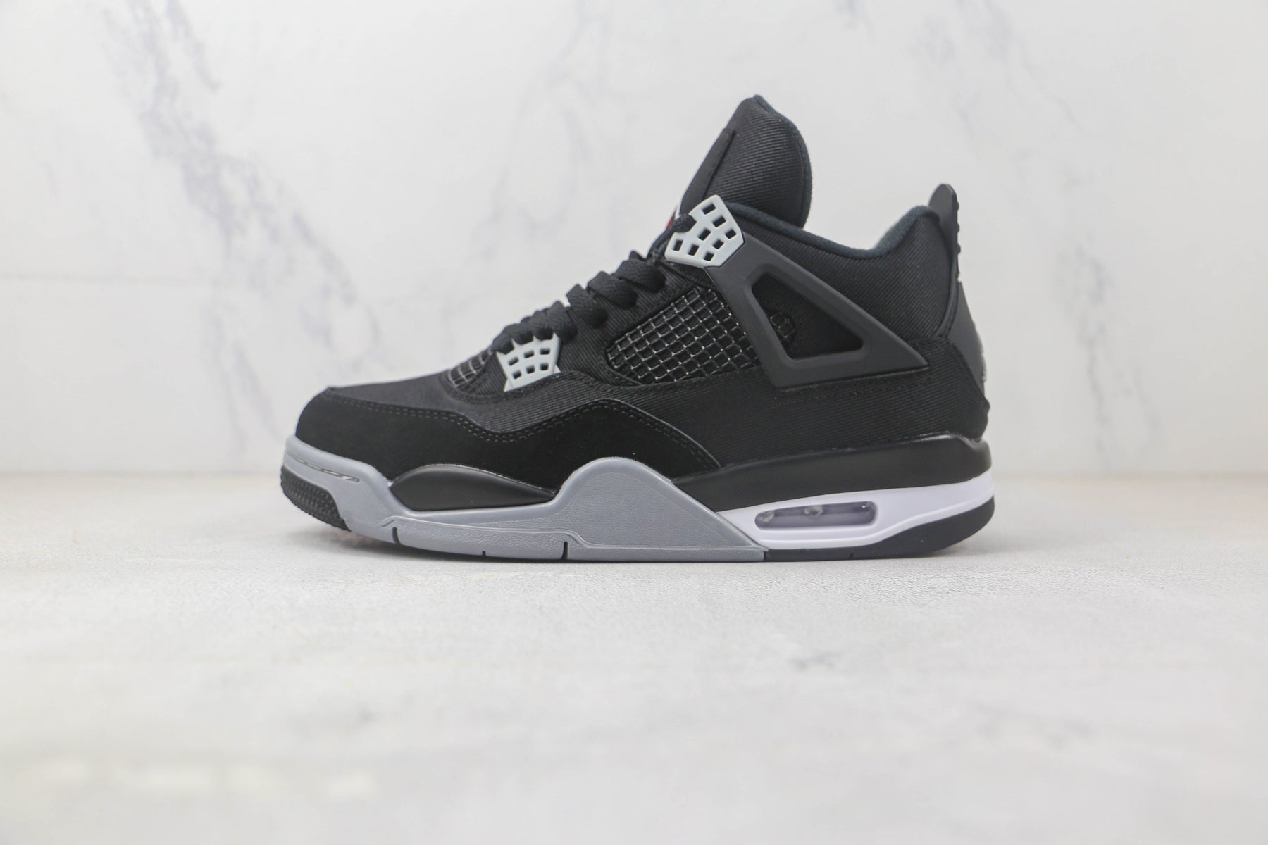 Jordan 4 Retro SE Black Canvas - Luxe Premium Brazil
