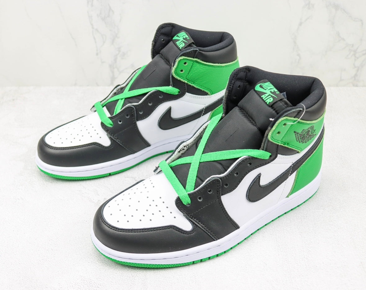 Jordan 1 Retro High Lucky Green Luxe Premium Brazil