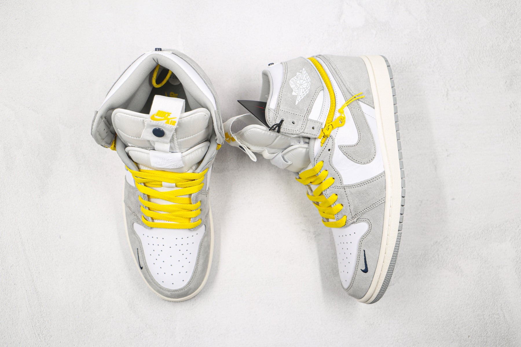 Jordan 1 High Switch Light Smoke Grey Luxe Premium Brazil