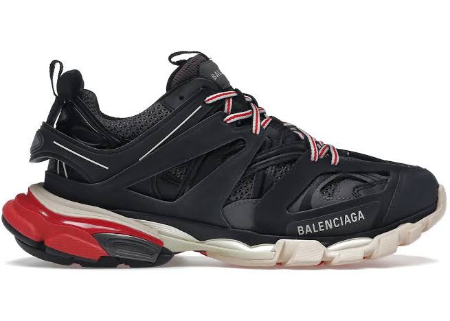 Balenciaga Track Black Grey Red - Luxe Premium Brazil