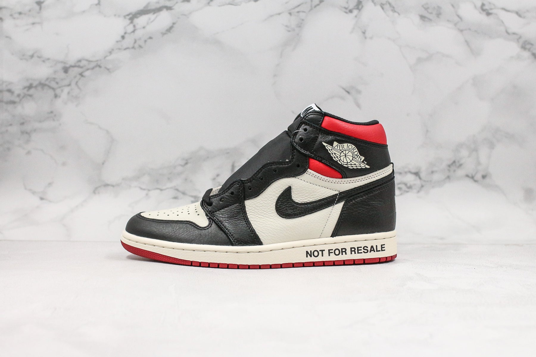 Jordan 1 Retro High "Not for Resale" Varsity Red Luxe Premium Brazil