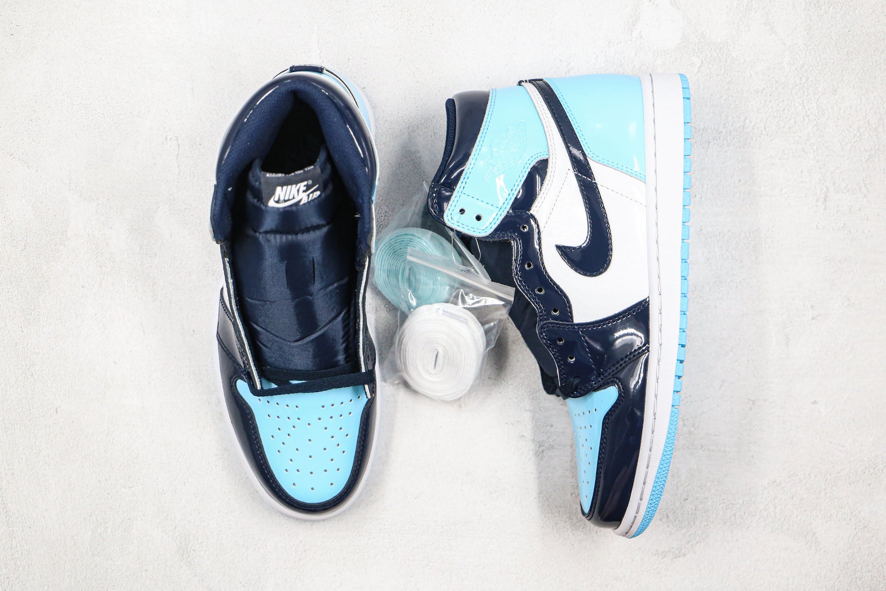 Jordan 1 Retro High UNC Patent Luxe Premium Brazil