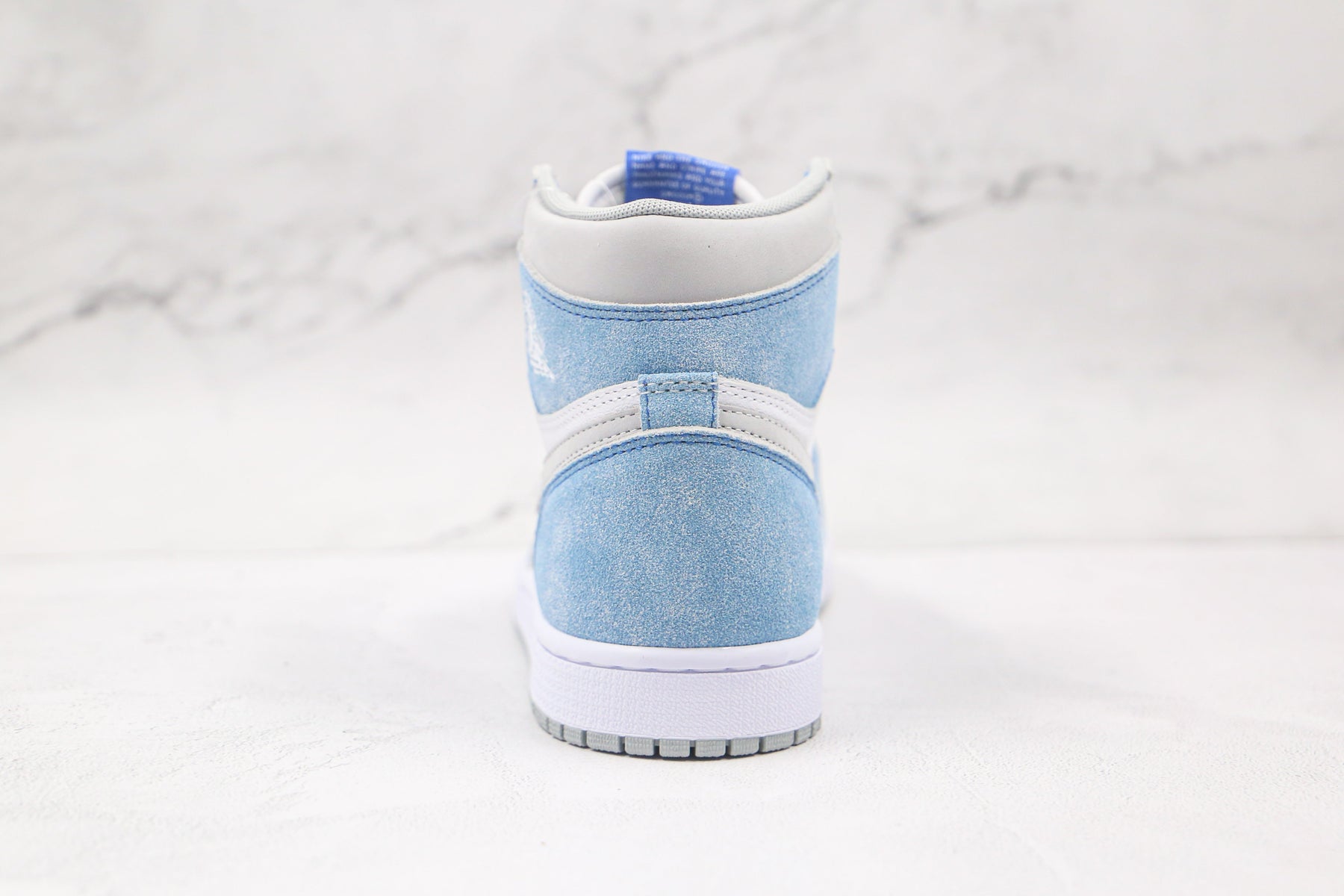 Jordan 1 Retro High Hyper Royal Smoke Grey Luxe Premium Brazil