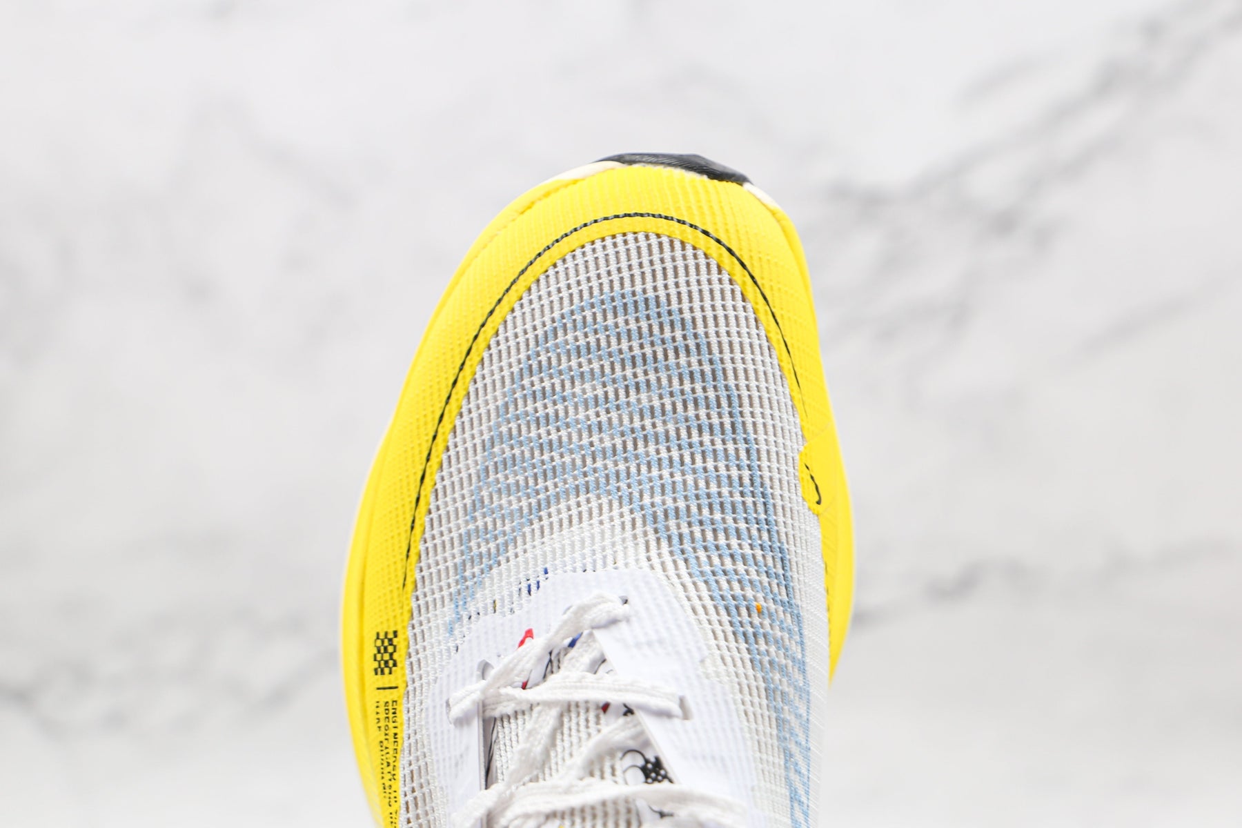 Nike ZoomX Vaporfly Next% 2 White Yellow Strike Luxe Premium Brazil