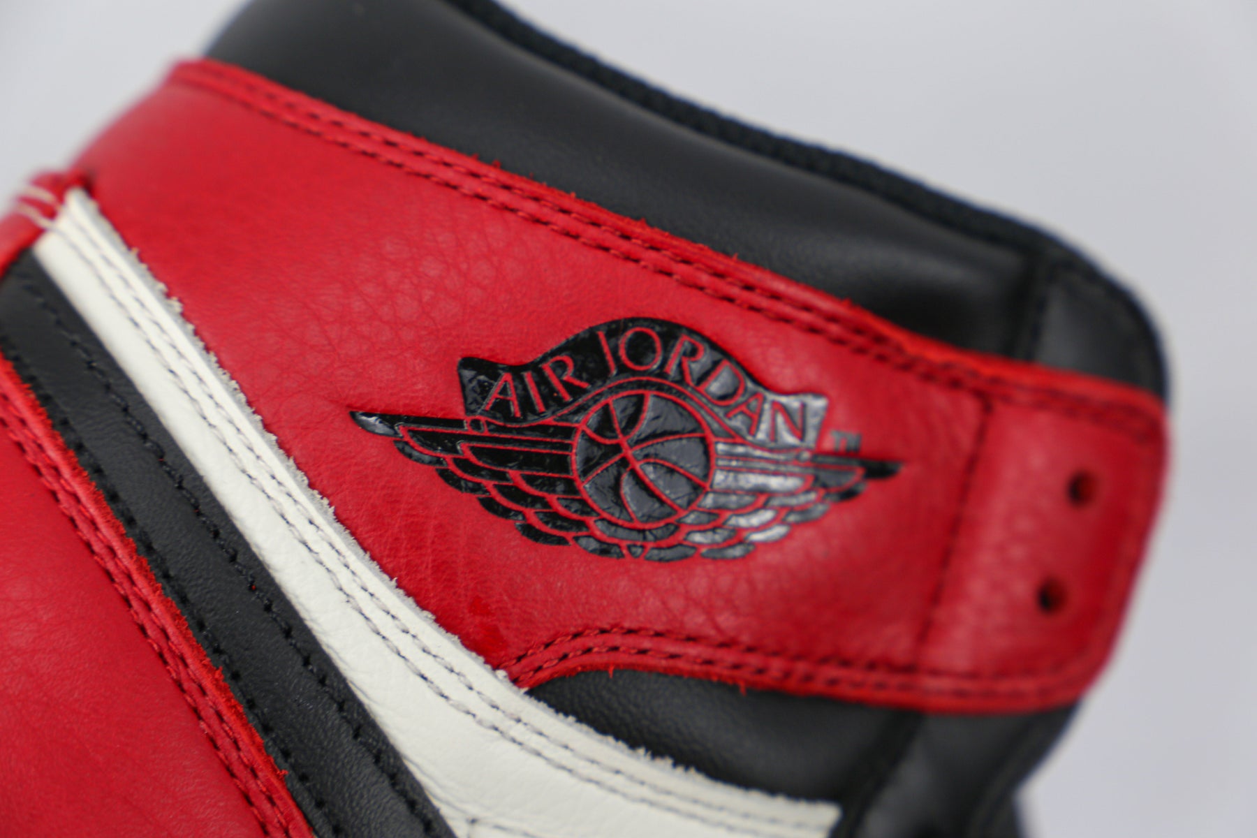 Jordan 1 Retro High Bred Toe Luxe Premium Brazil