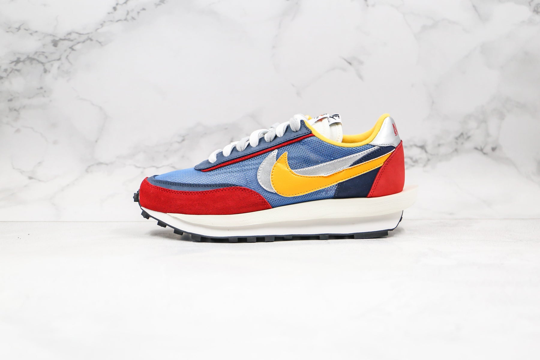Nike Waffle Sacai Blue Multi Luxe Premium Brazil
